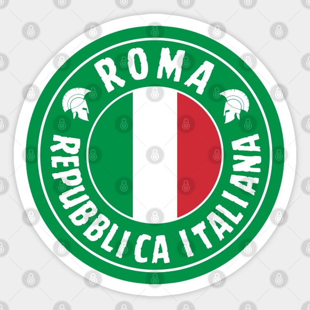 Rome Sticker by footballomatic